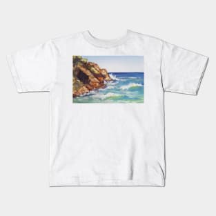 North Boomerang Beach Kids T-Shirt